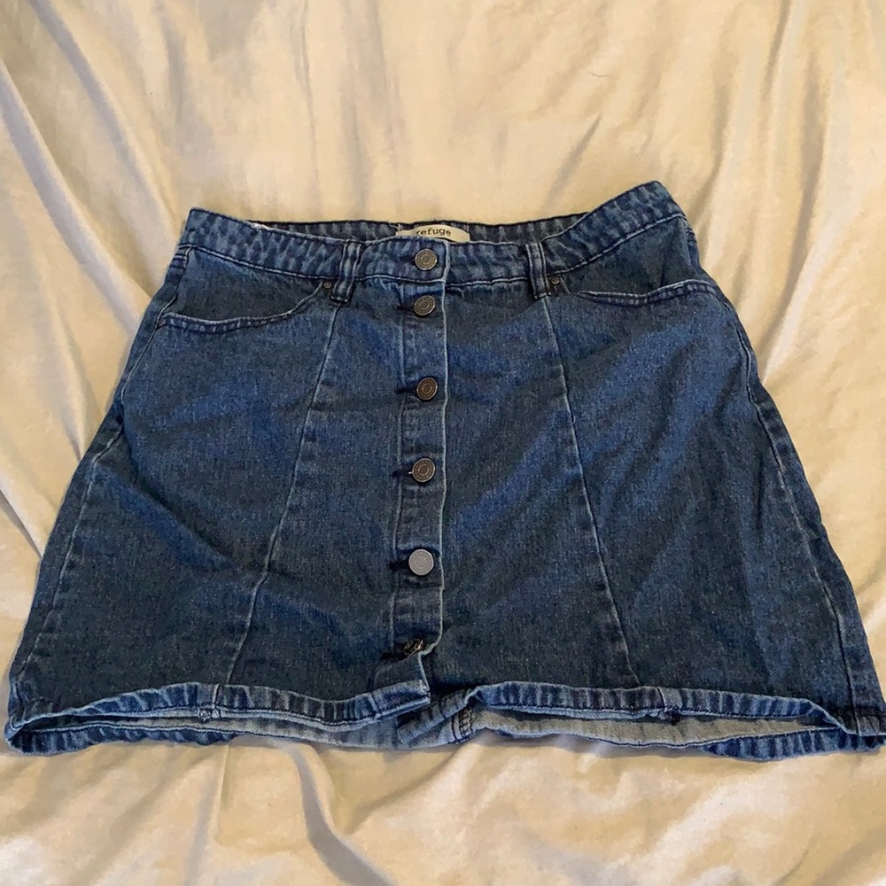 Cute denim skirt
